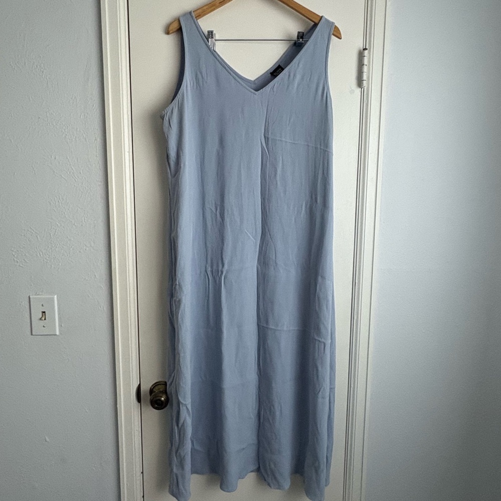Eileen Fisher blue dress